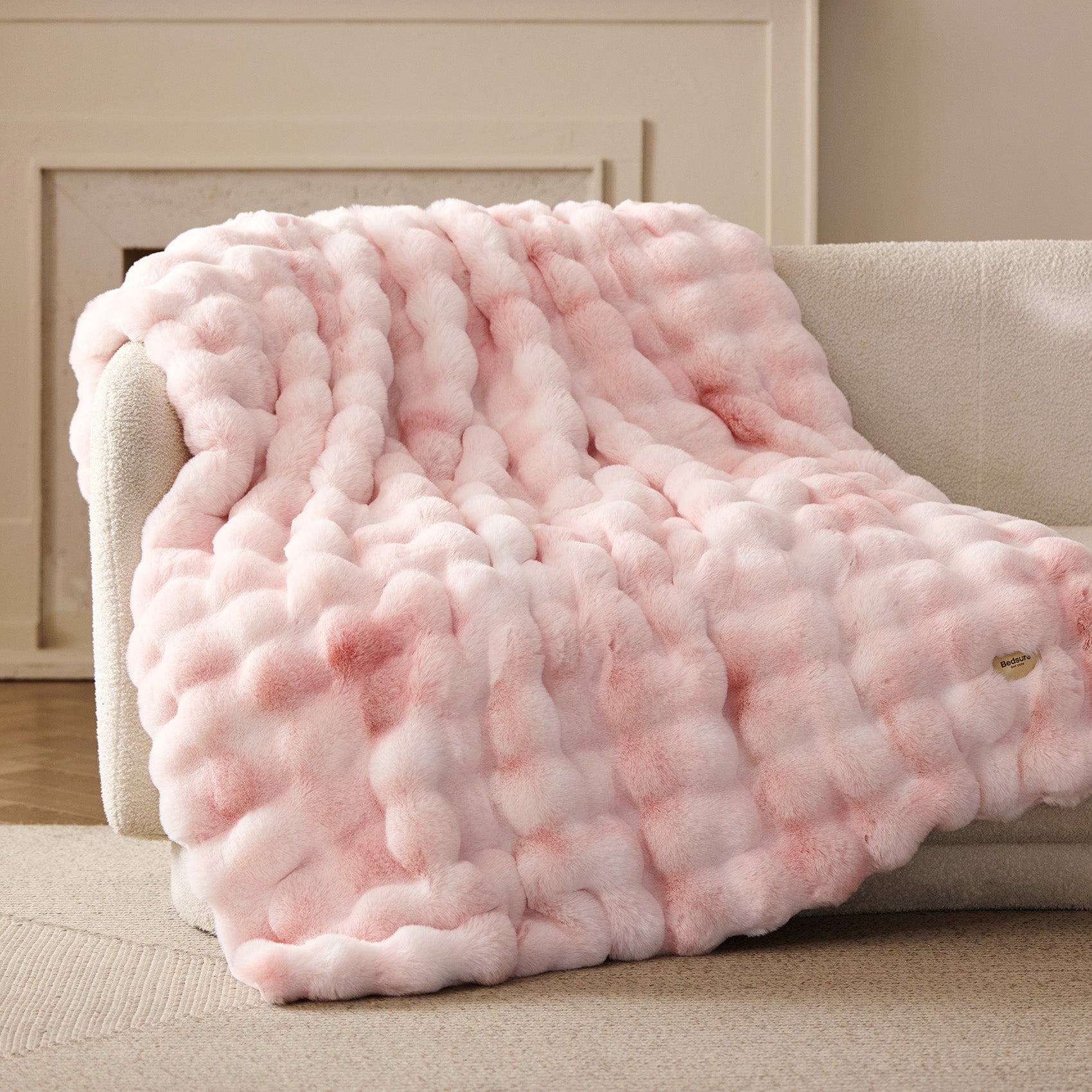 Bubble Faux Fur Blanket - Image 14