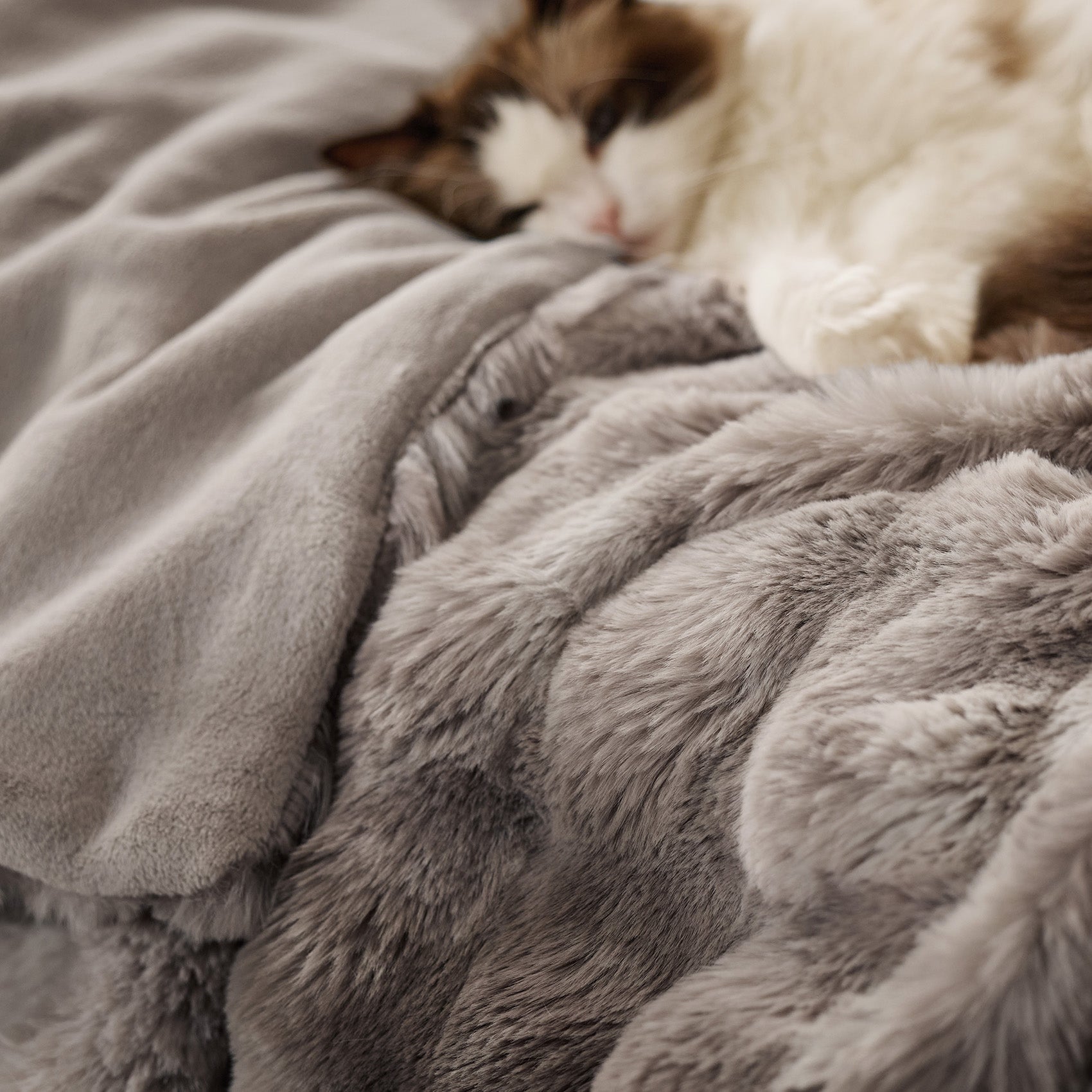 Bubble Faux Fur Blanket - Image 21