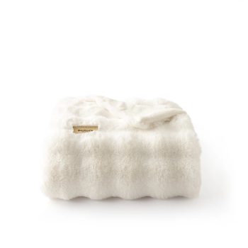 Bubble Faux Fur Blanket