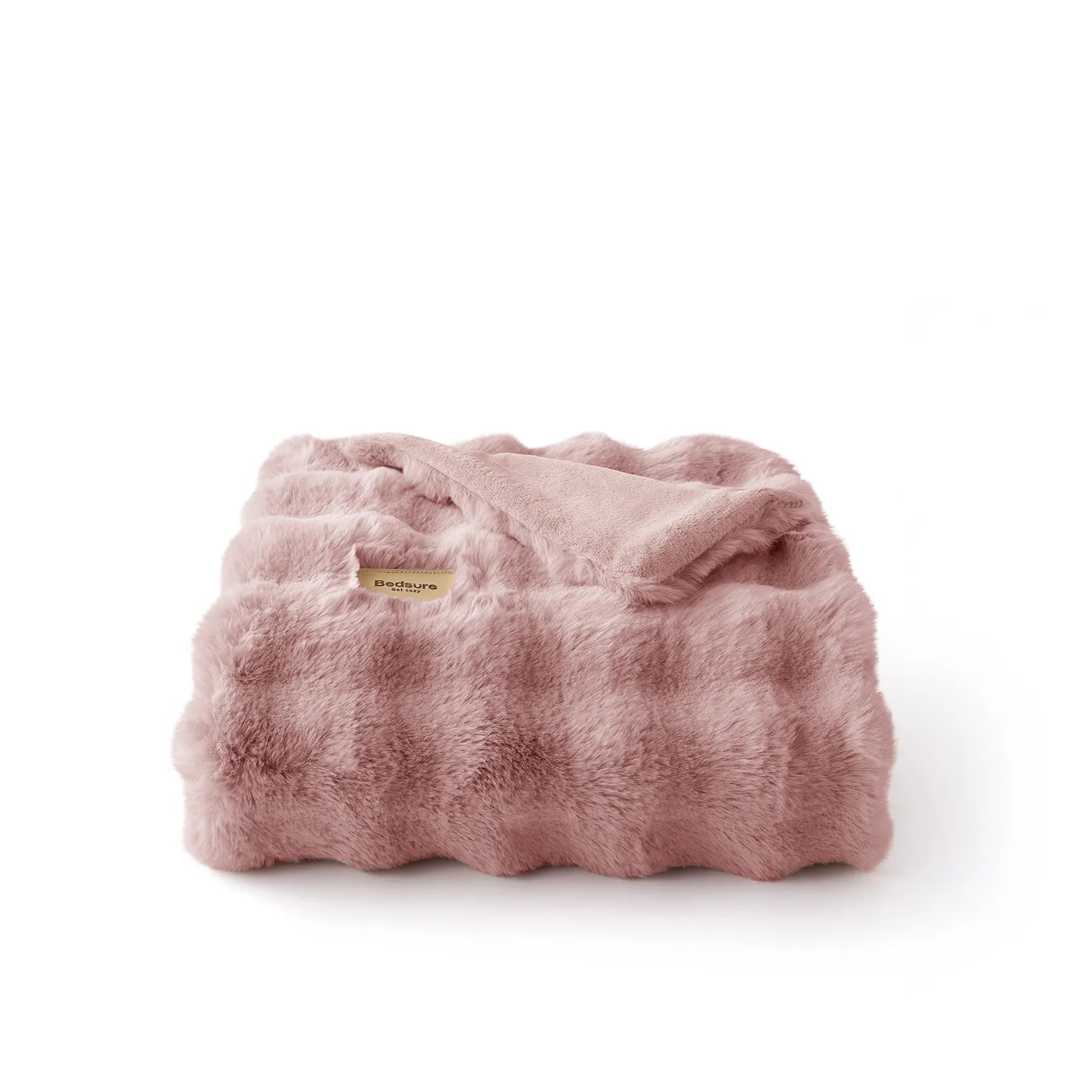 Bubble Faux Fur Blanket - Image 7