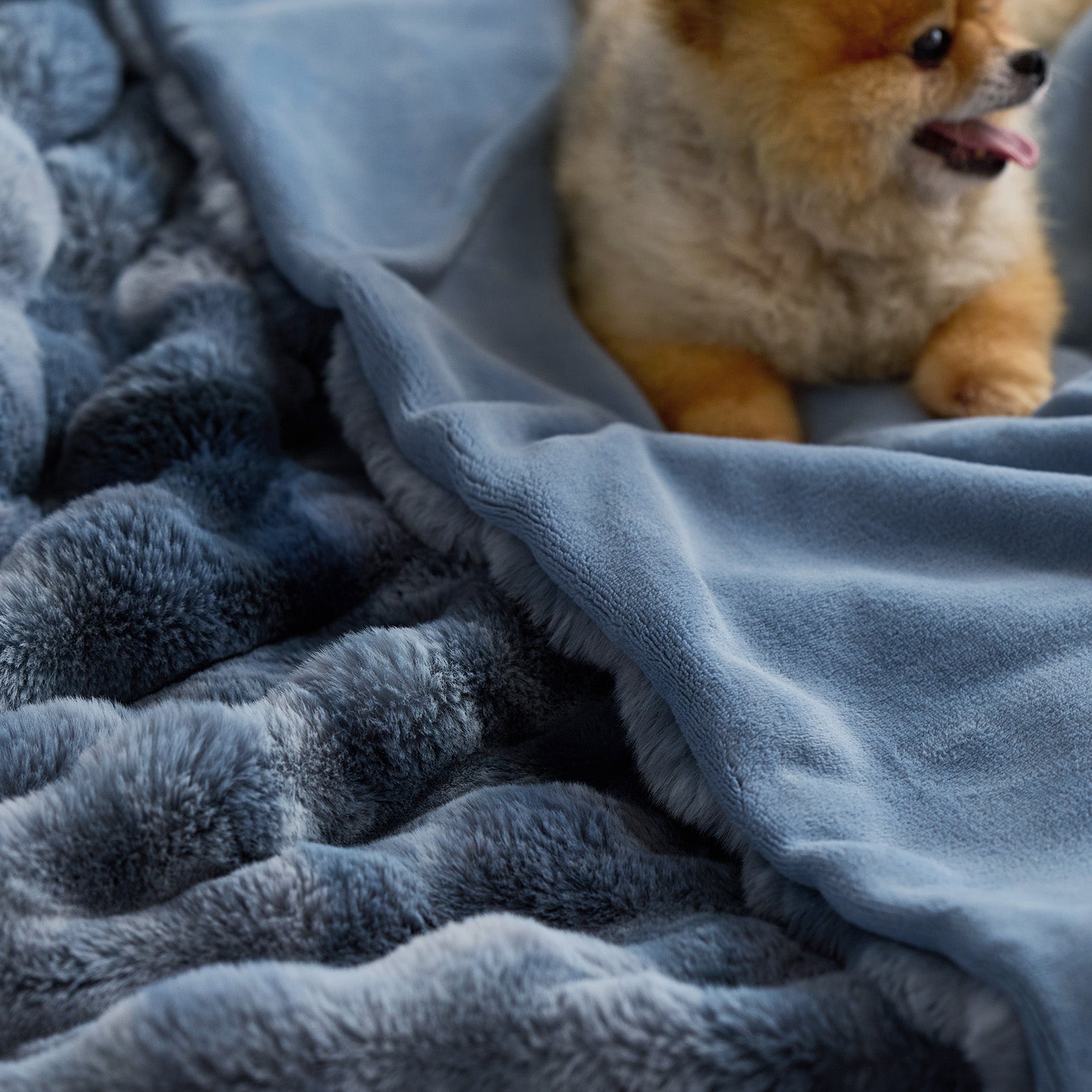 Bubble Faux Fur Blanket - Image 38