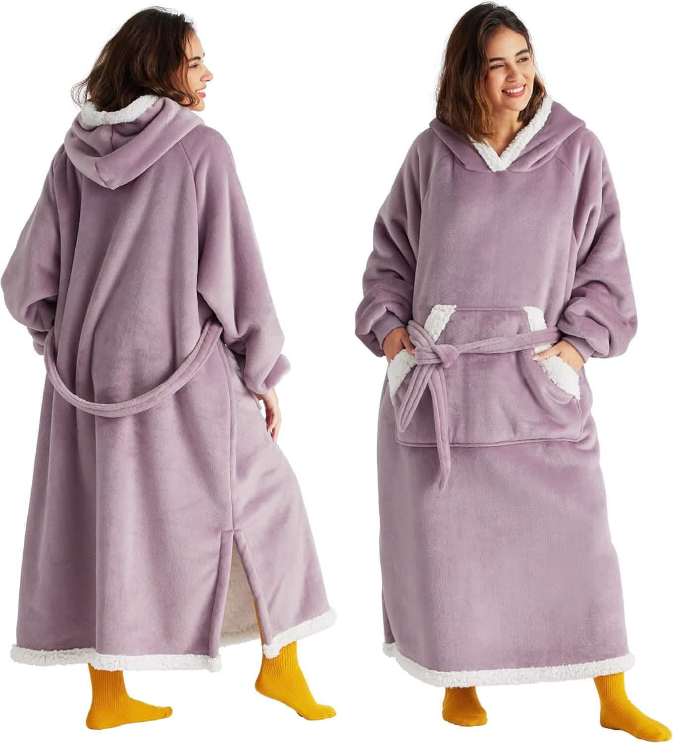 Sherpa Fleece Blanket Hoodie - Image 77