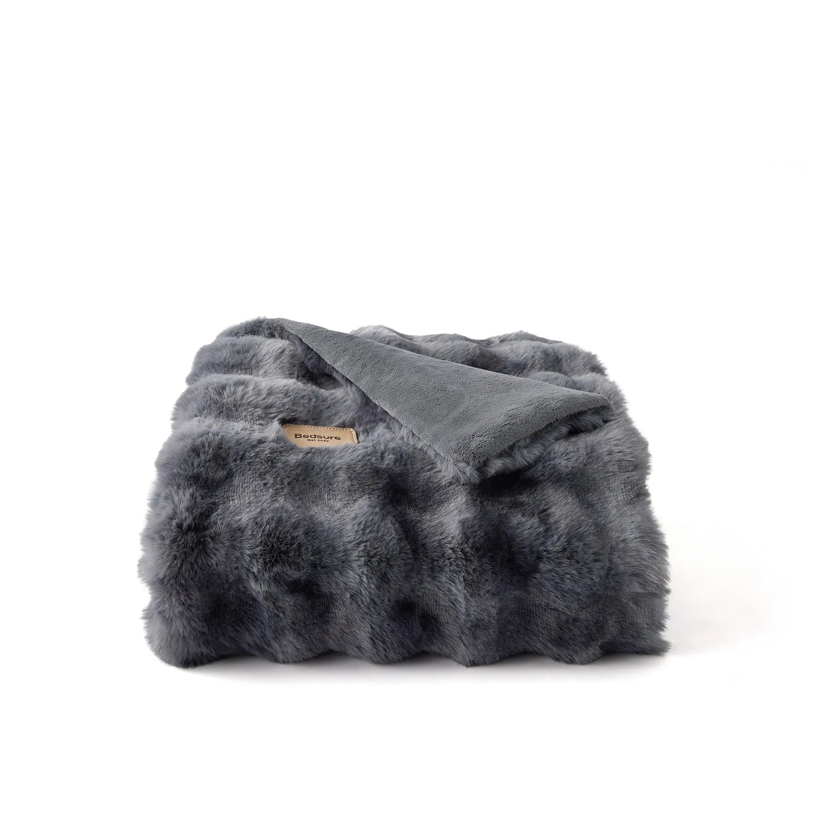 Bubble Faux Fur Blanket - Image 27