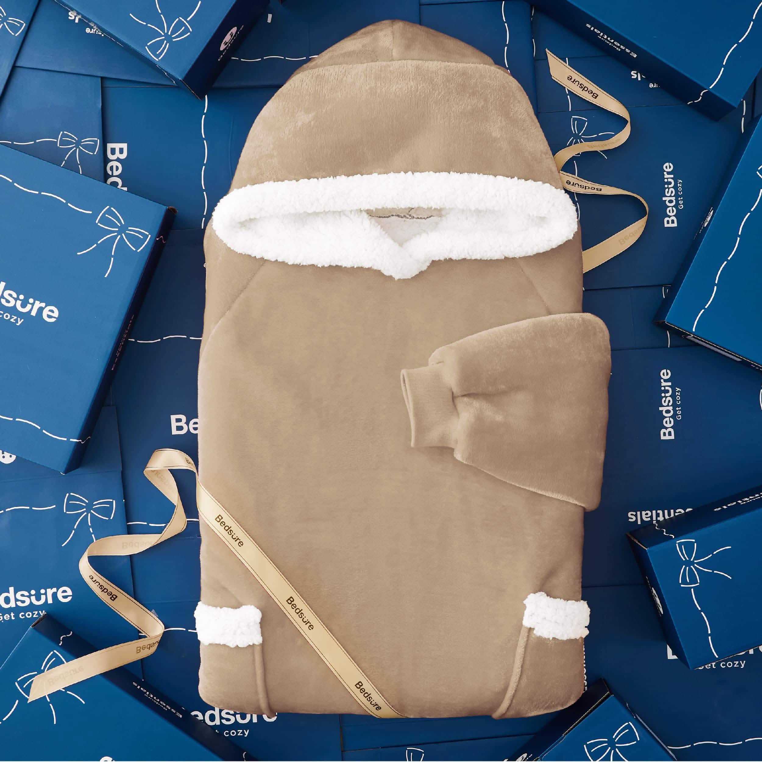 Sherpa Fleece Blanket Hoodie - Image 55