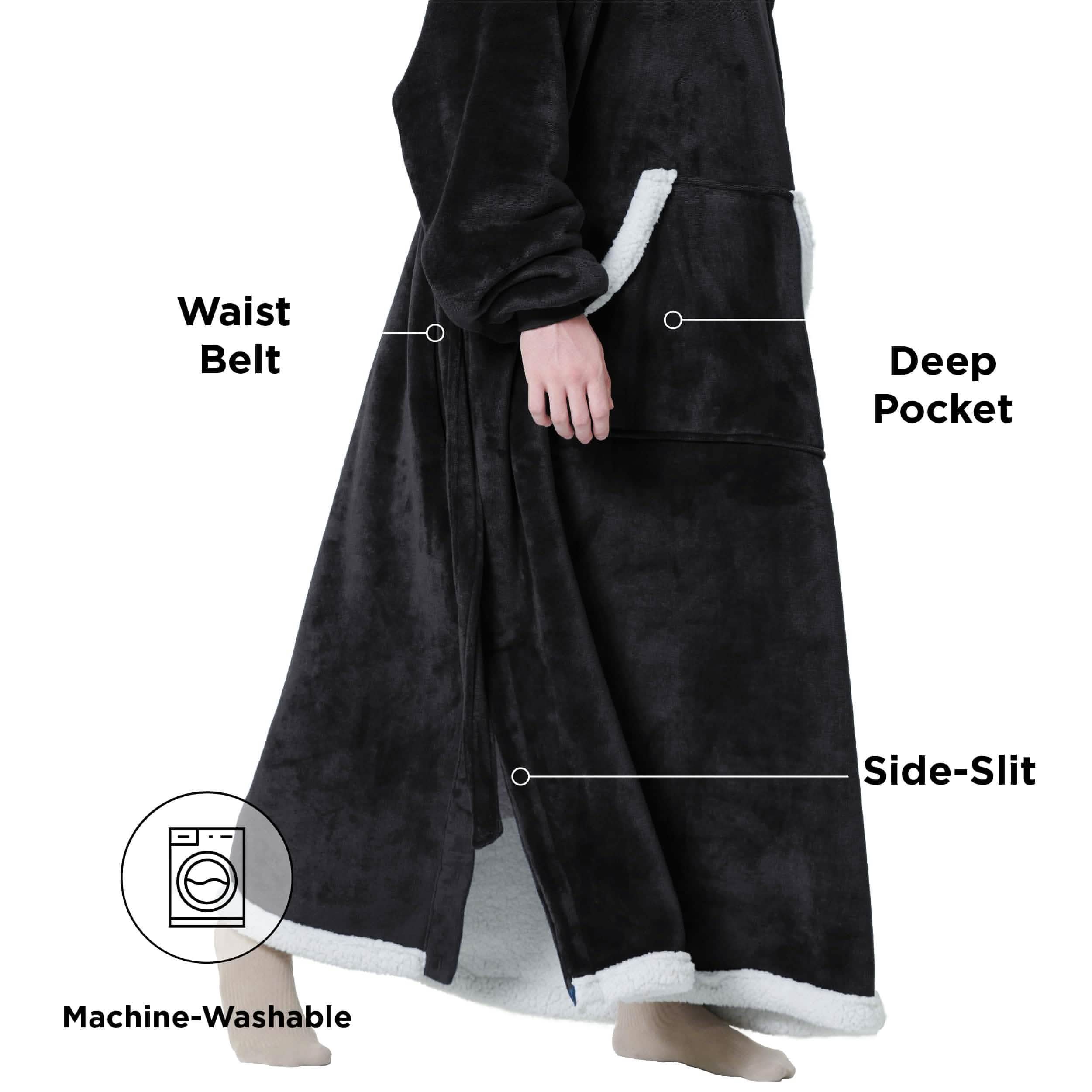 Sherpa Fleece Blanket Hoodie - Image 22