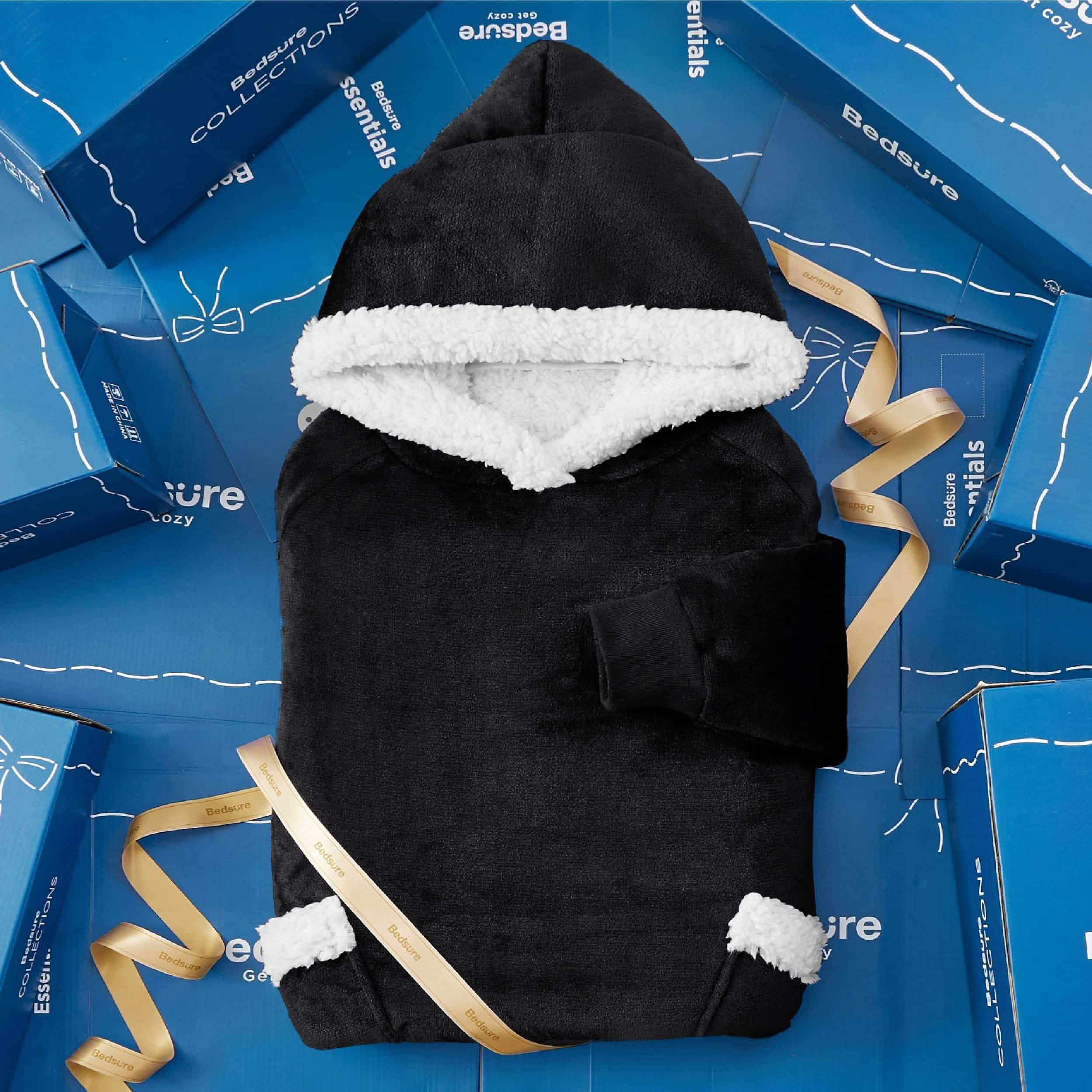 Sherpa Fleece Blanket Hoodie - Image 25