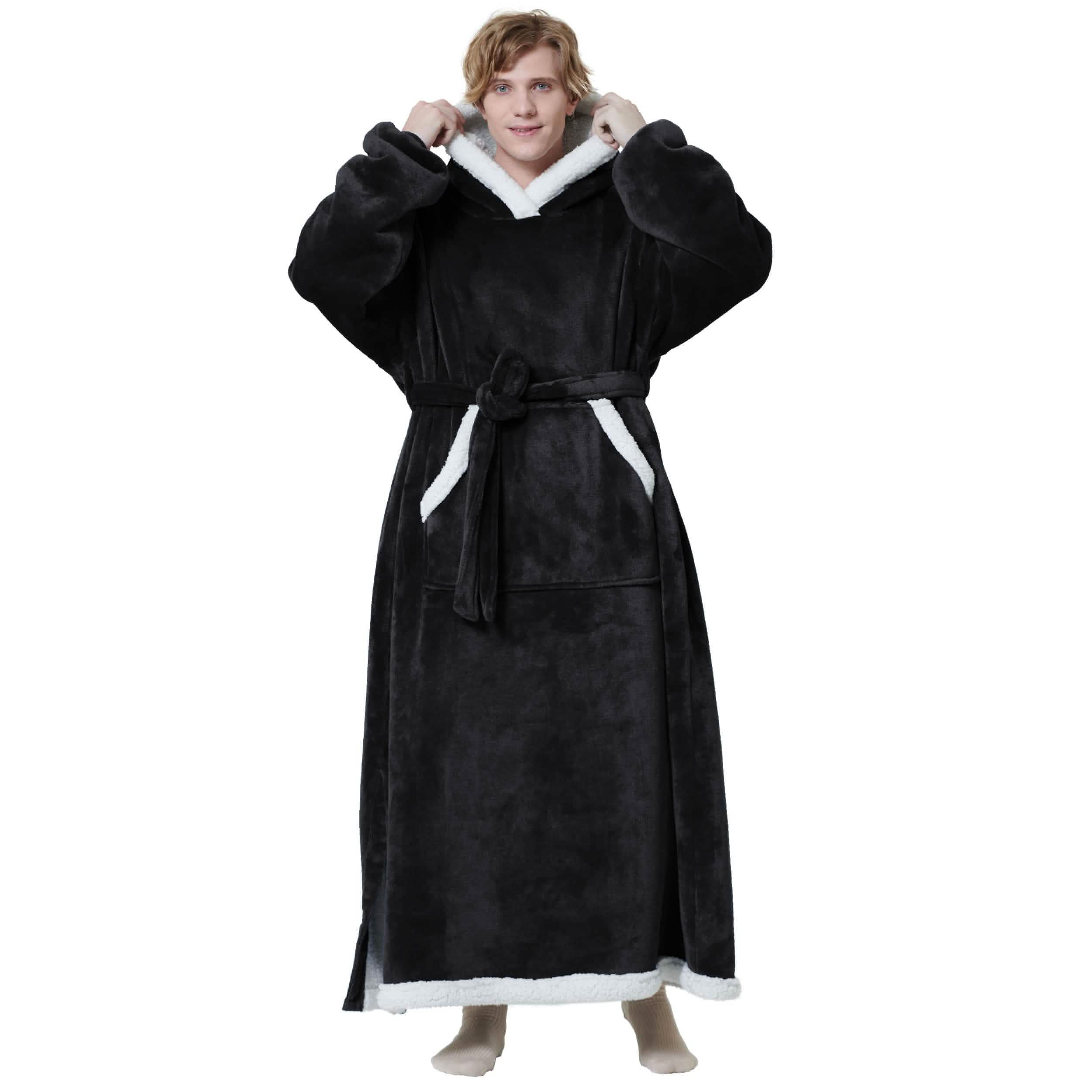 Sherpa Fleece Blanket Hoodie - Image 26