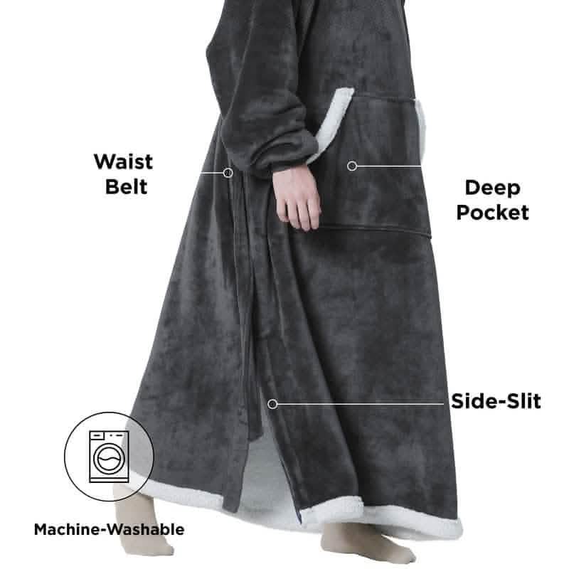 Sherpa Fleece Blanket Hoodie - Image 28