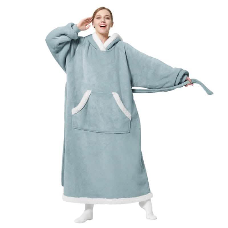 Sherpa Fleece Blanket Hoodie - Image 56