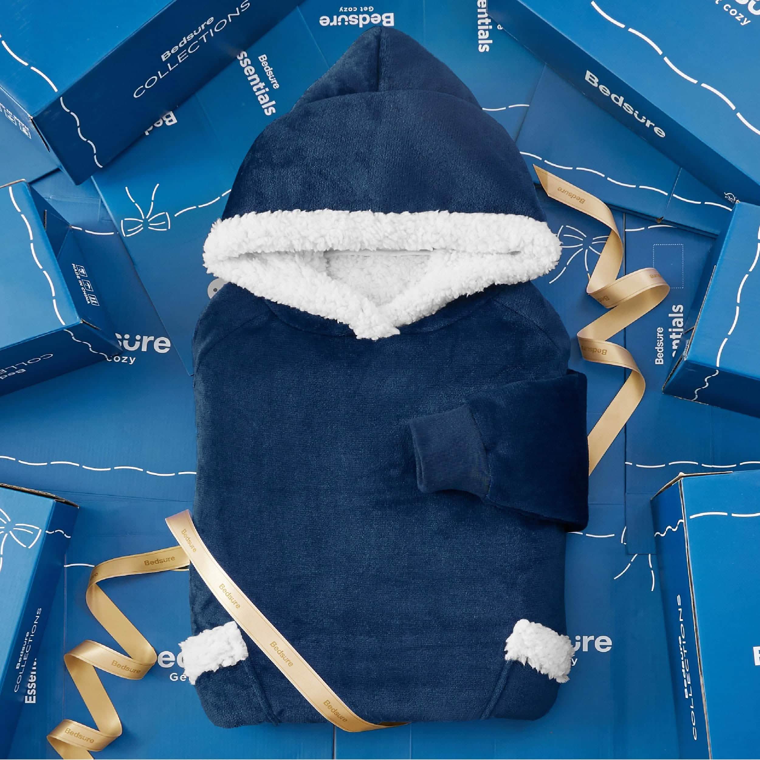 Sherpa Fleece Blanket Hoodie - Image 10