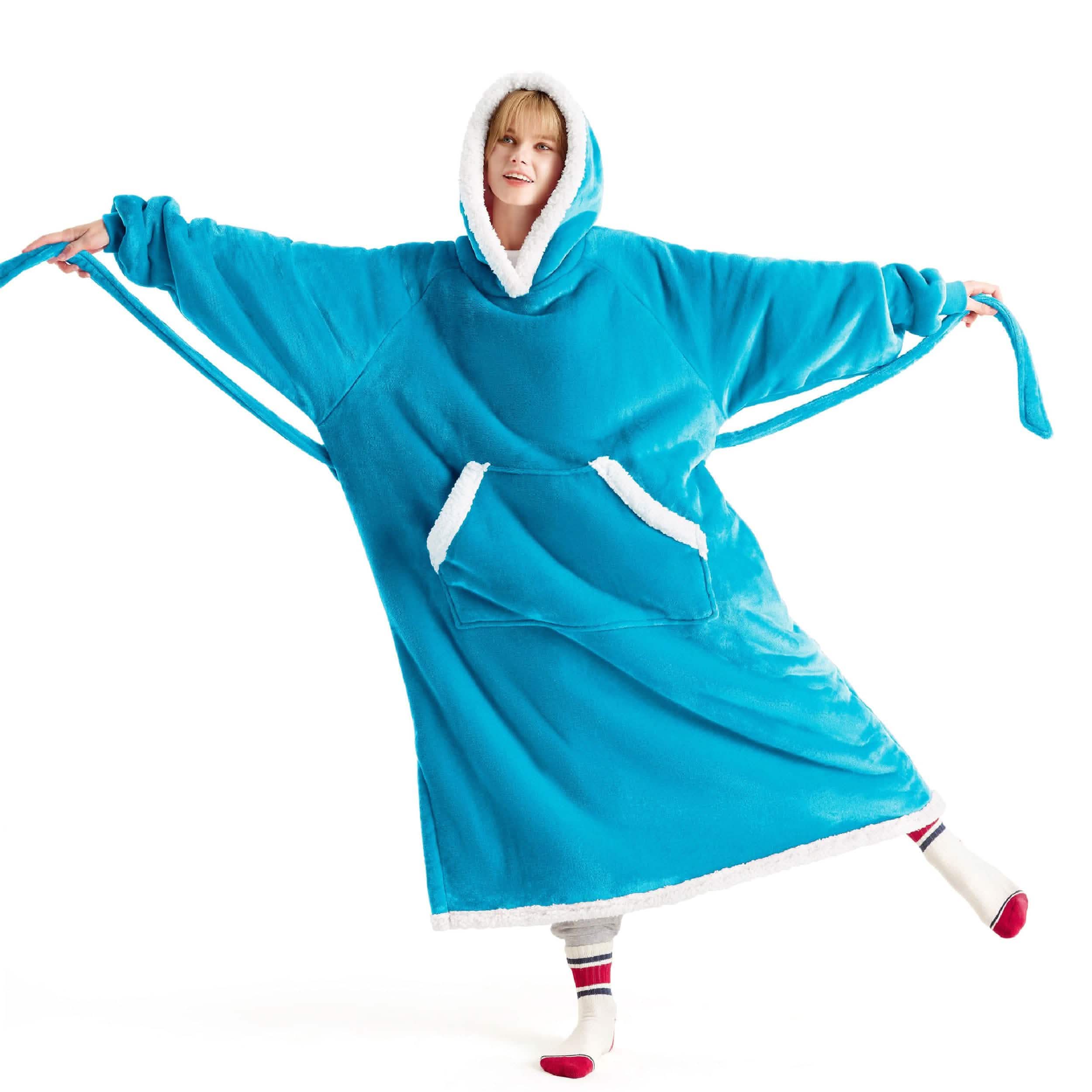 Sherpa Fleece Blanket Hoodie - Image 65