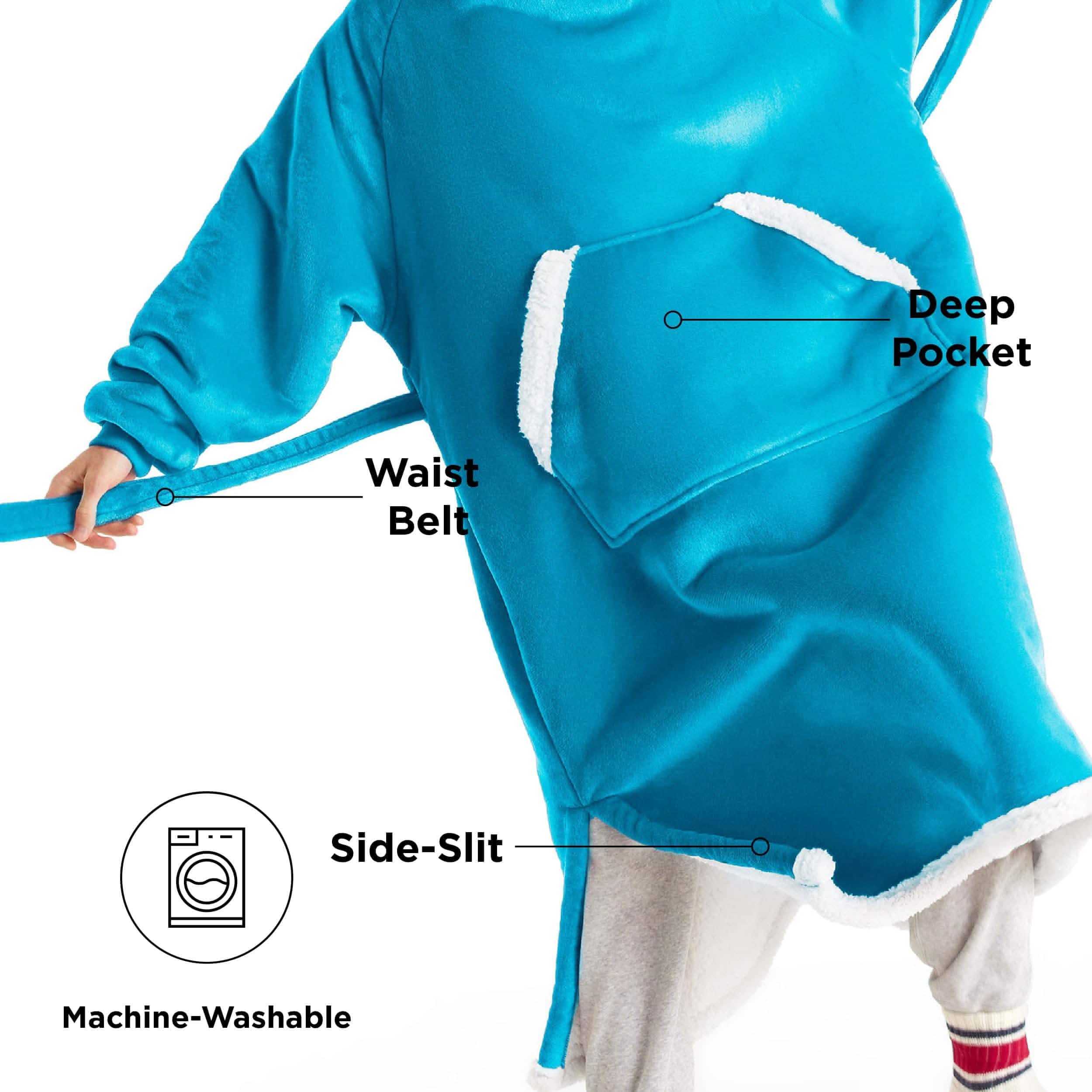 Sherpa Fleece Blanket Hoodie - Image 66