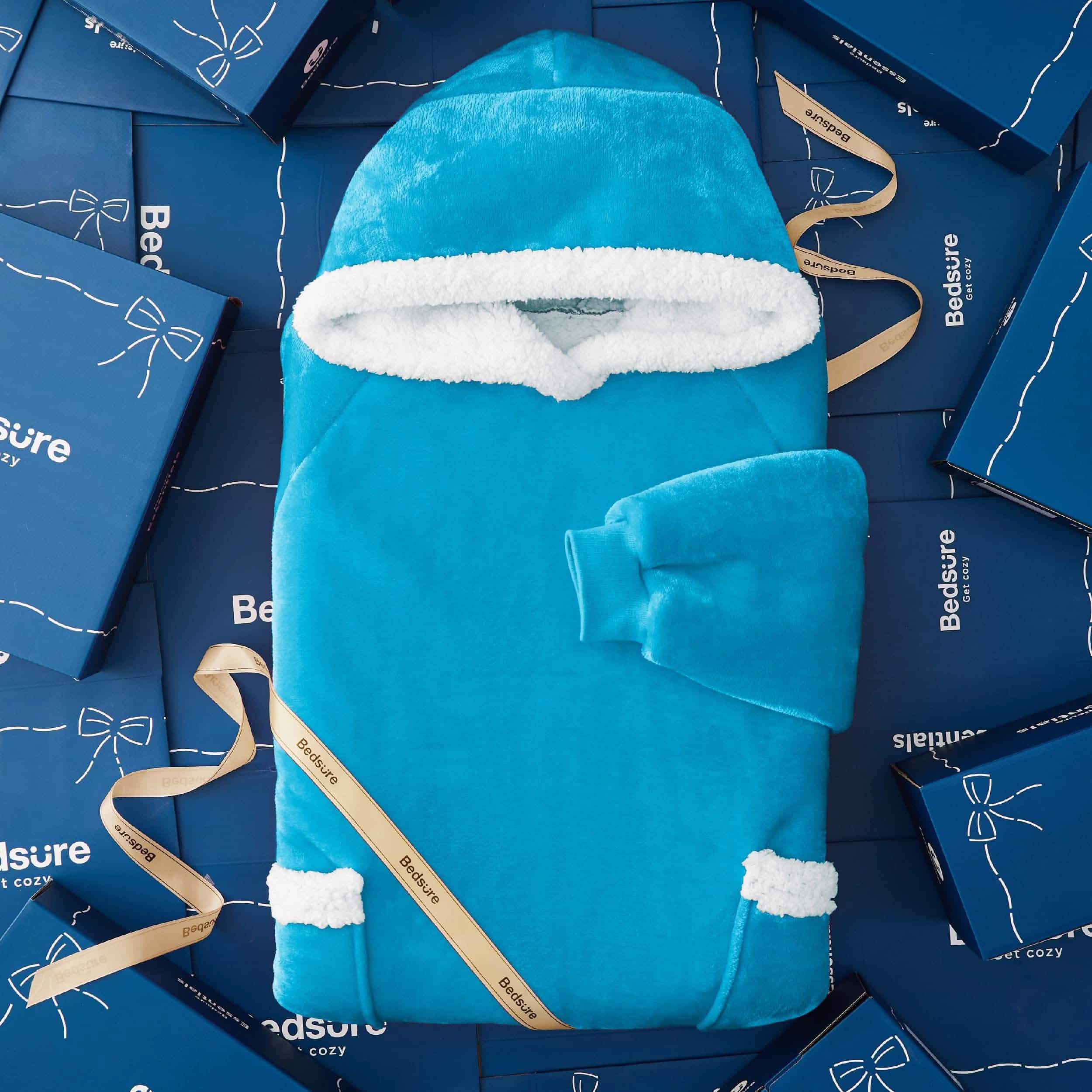 Sherpa Fleece Blanket Hoodie - Image 70